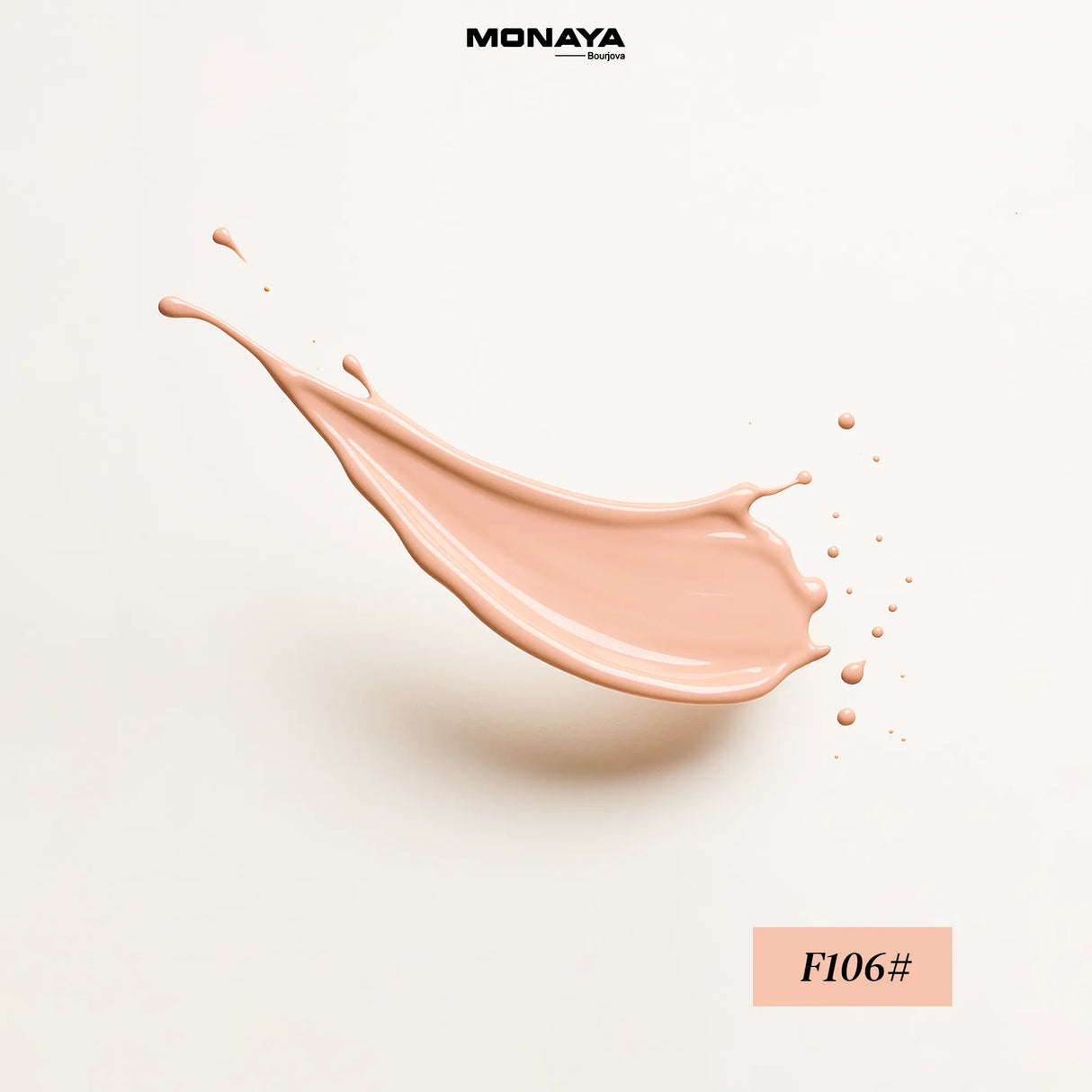 Perfect Matte Foundation, Oil-Free, Long-Lasting - 6 Shades - F001