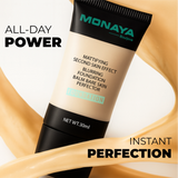 Perfect Matte Liquid Foundation – Full Coverage, Waterproof - 6 Shades (30ml) - F003