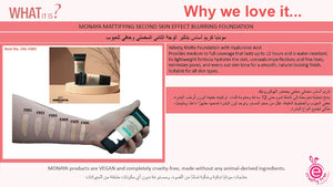 Perfect Matte Liquid Foundation – Full Coverage, Waterproof - 6 Shades (30ml) - F003