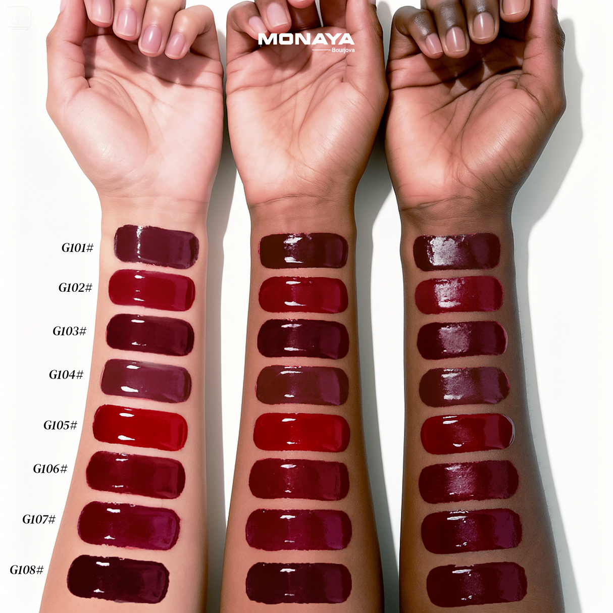 Monaya G001 Candy Wrap Rich Color Lip Gloss-Hydrate & Volumize-Cruelty-Free