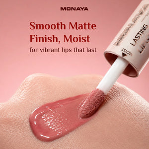 Matte & Moist Lasting Lip Gloss – Comfortable Matte Finish, Smooth & Lightweight - G004
