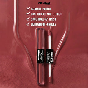 Matte & Moist Lip Gloss – Long-Lasting, Moisturizing - G006