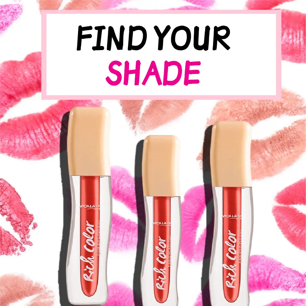 Candy Wrap Rich Color Lip Gloss, Moisturizing, High Shine - 12 Shades - G009