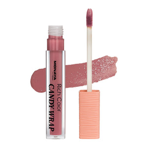 Candy Wrap Lip Gloss, 12 Shades, High Shine & Moisturizing, 4.5ml - G012