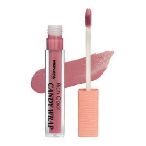 Candy Wrap Lip Gloss, 12 Shades, High Shine & Moisturizing, 4.5ml - G012