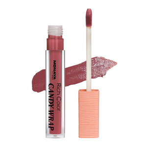 Candy Wrap Lip Gloss, 12 Shades, High Shine & Moisturizing, 4.5ml - G012