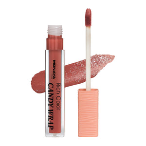 Candy Wrap Lip Gloss, 12 Shades, High Shine & Moisturizing, 4.5ml - G012