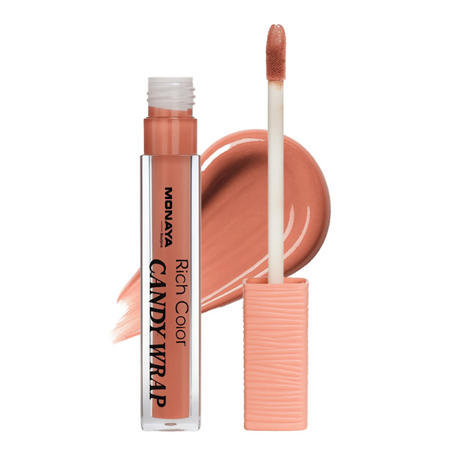 Candy Wrap Lip Gloss, 12 Shades, High Shine & Moisturizing, 4.5ml - G012