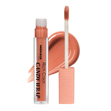 Candy Wrap Lip Gloss, 12 Shades, High Shine & Moisturizing, 4.5ml - G012
