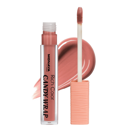Candy Wrap Lip Gloss, 12 Shades, High Shine & Moisturizing, 4.5ml - G012