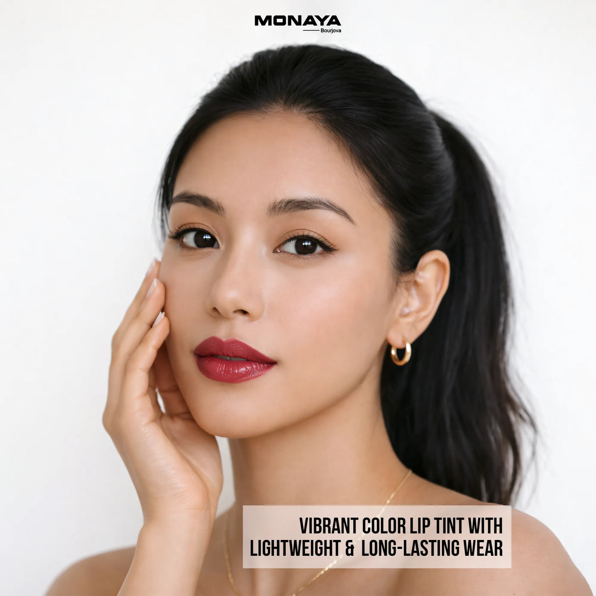 Rich Color Lip Tint – Long-Lasting, Moisturizing Lip Stain - G014