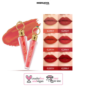 Long Wear Colored Lip Tint – Lightweight Buildable Coverage, Natural Finish, Smudge-Proof, Vegan & Cruelty-Free Lip Tint - G019