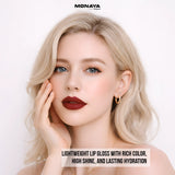 Candy Warp Rich Color Lip Gloss – Hydrating High Shine Non-Sticky Lip Gloss Set, Long-Lasting Moisturizing Lip Makeup - G021