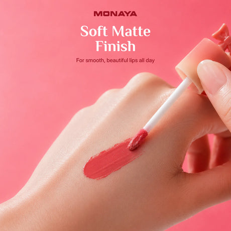 Long Wear Colored Tint – Soft Matte Finish for Naturally Beautiful Lips, Waterproof Long-Lasting Formula with Rich Color Payoff, Lightweight Comfortable Wear for Up to 12 Hours - G024
