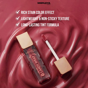 Candy Wrap Liquid Lip Color – Long-Lasting, Comfortable Non-Sticky Finish - G026