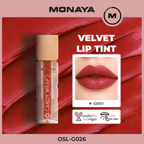 Candy Wrap Liquid Lip Color – Long-Lasting, Comfortable Non-Sticky Finish - G026