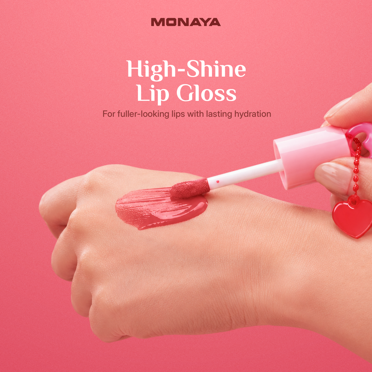 High-Shine Lip Gloss – Rich Sheer Color, Lightweight, All-Day Hydration - G029