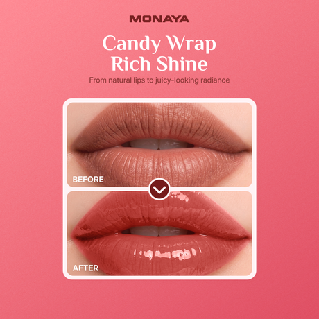 High-Shine Lip Gloss – Rich Sheer Color, Lightweight, All-Day Hydration - G029