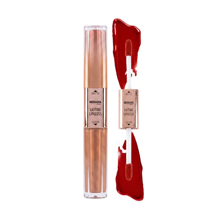 Lasting Lip Gloss – 6 Shades High-Shine Non-Sticky Lipgloss | Long-Lasting Hydrating Formula for Smooth Glossy Lips - G030