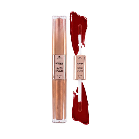 Lasting Lip Gloss – 6 Shades High-Shine Non-Sticky Lipgloss | Long-Lasting Hydrating Formula for Smooth Glossy Lips - G030