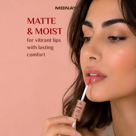 Lasting Lip Gloss – 6 Shades High-Shine Non-Sticky Lipgloss | Long-Lasting Hydrating Formula for Smooth Glossy Lips - G030