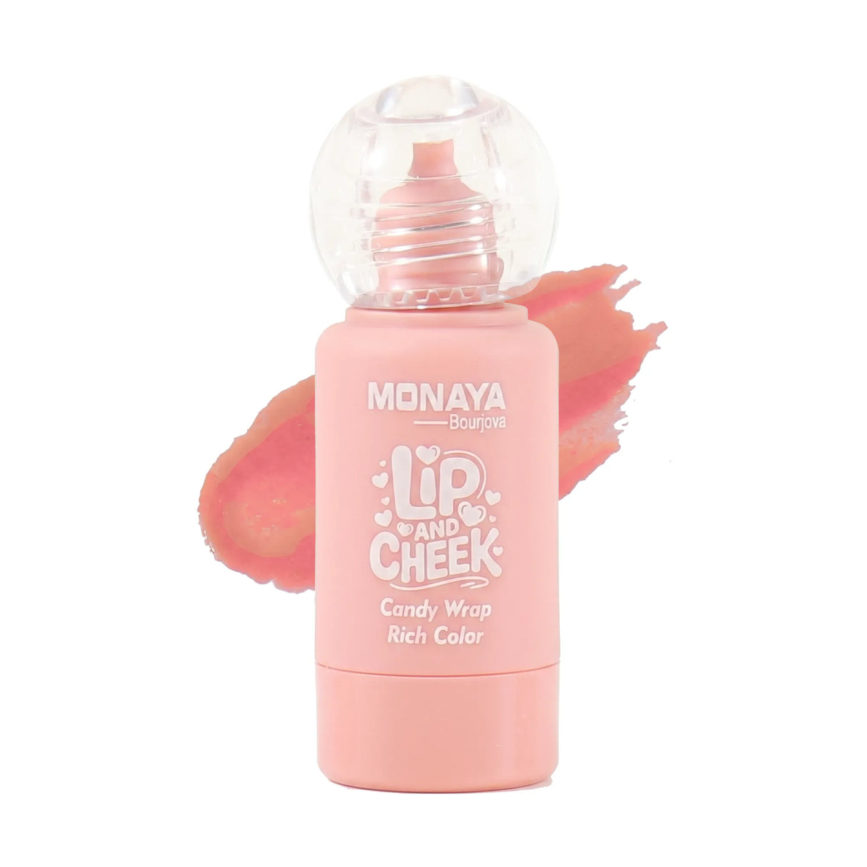 Lip & Cheek Candy Wrap Rich Color – 6 Shades | Multi-Use Cream Blush & Lip Tint | Long-Lasting Natural Flush with Hydrating Blend - G036