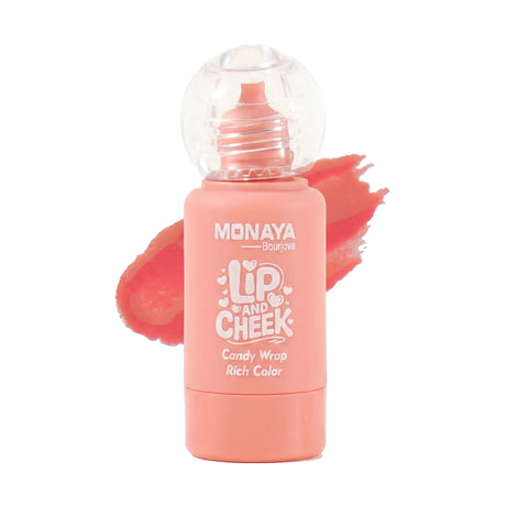 Lip & Cheek Candy Wrap Rich Color – 6 Shades | Multi-Use Cream Blush & Lip Tint | Long-Lasting Natural Flush with Hydrating Blend - G036