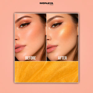 Glowstick Highlight – Liquid-to-Cream Highlighter for Natural & Glass Skin Glow, Long-Lasting - H001