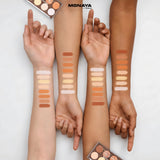 Shape & Glow Face Palette, Bronzer & Sculpting Powder - All-in-One - 8 Shades - HC001