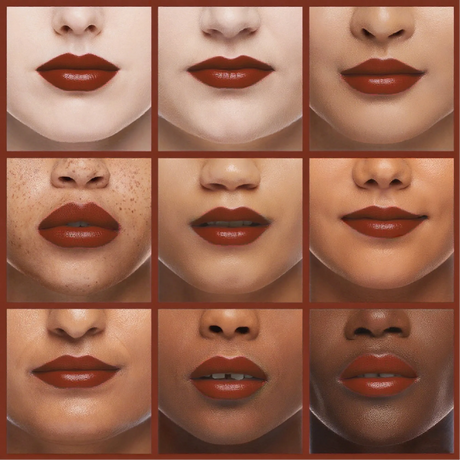Matte Lipstick, Velvet Finish, Moisturizing Matte Finish - 6 Shades - L006