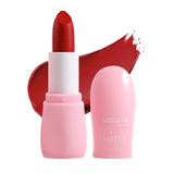 Matte Lipstick, Velvet Finish, Moisturizing Matte Finish - 6 Shades - L006