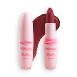 Monaya Bourjova Matte Lipstick, Velvet Finish, 6 Shades, OSL-L006