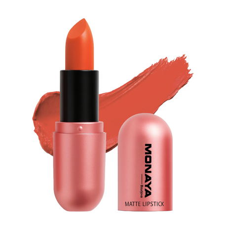 Velvet Touch Matte Lipstick, Hydrating Satin Lipstick - 6 Shades - L007