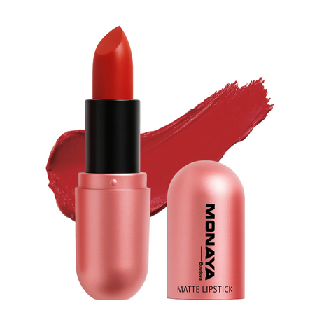 Velvet Touch Matte Lipstick, Hydrating Satin Lipstick - 6 Shades - L007