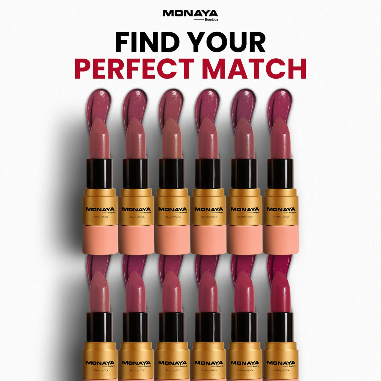 Soft Touch Lipstick, Creamy Formula, 6 Shades - L008