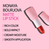 Matte Lipstick, Bold, Long-Lasting, Highly Pigmented - 12 Shades - L013