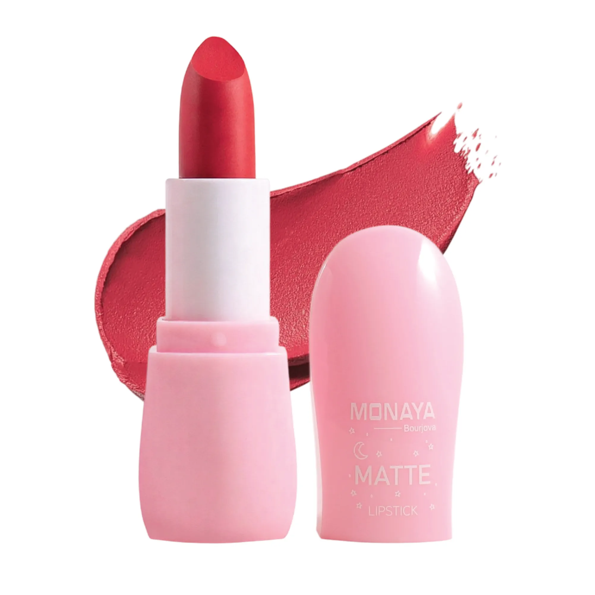 Matte Lipstick, Bold, Long-Lasting, Highly Pigmented - 12 Shades - L013