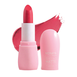 Matte Lipstick, Bold, Long-Lasting, Highly Pigmented - 12 Shades - L013