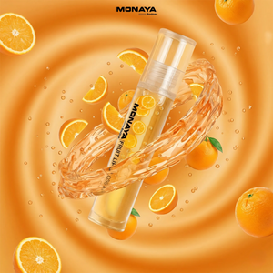 Orange Fruit Lip Gloss - Natural Glossy Finish, Nourishing Lip Oil – LO002