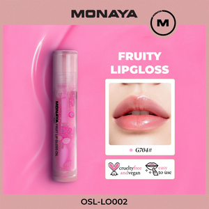 Dragon Fruit Lip Gloss - Natural Glossy Finish, Nourishing Lip Oil – LO002