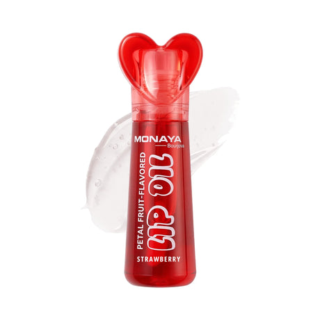 Lip Oil Pastel Fruit Flavored – Hydrating Glossy Lip Oil, Lightweight Non-Sticky Formula, Vegan & Cruelty-Free Lip Care - LO003