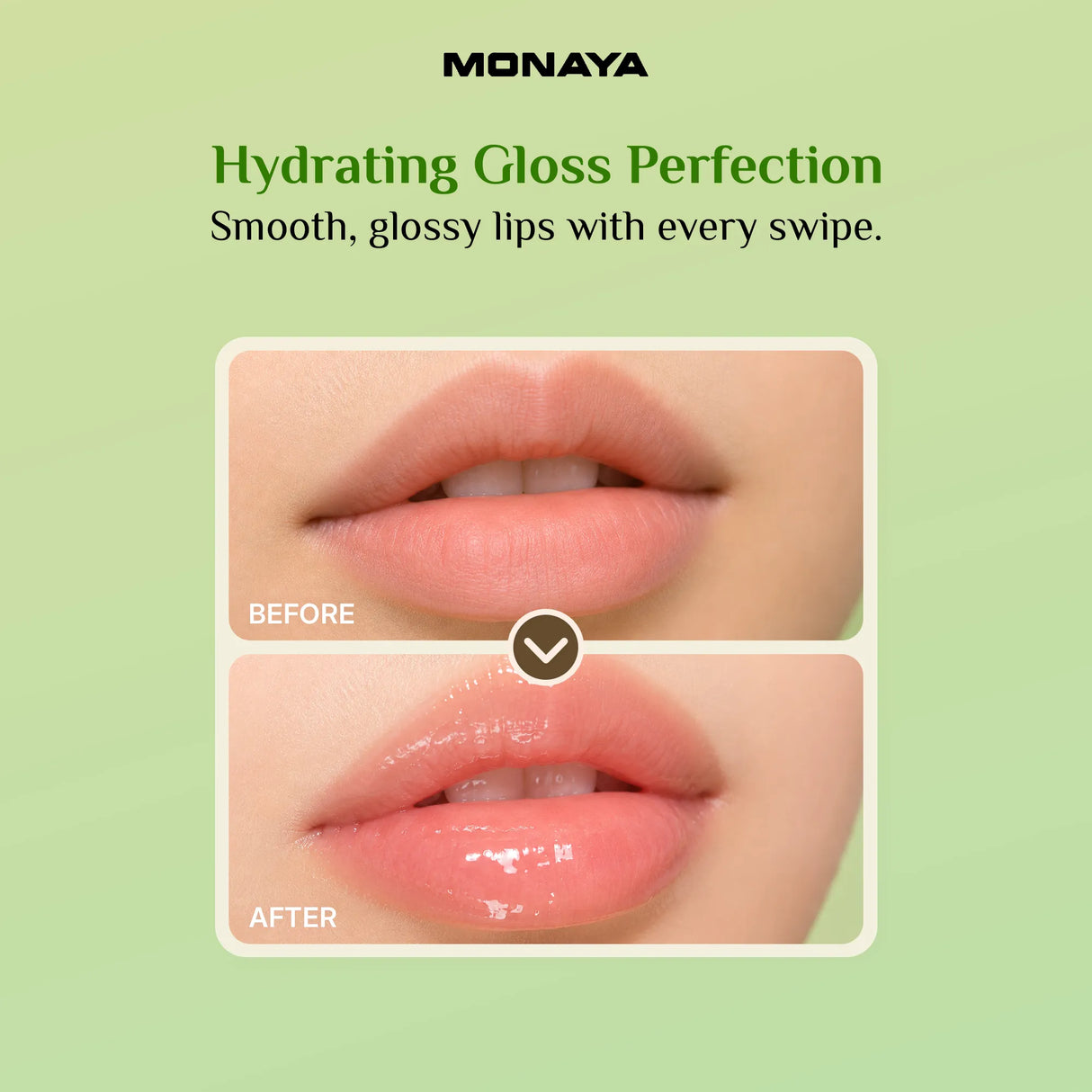 Lip Oil Pastel Fruit Flavored – Hydrating Glossy Lip Oil, Lightweight Non-Sticky Formula, Vegan & Cruelty-Free Lip Care - LO003
