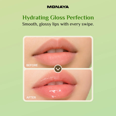 Lip Oil Pastel Fruit Flavored – Hydrating Glossy Lip Oil, Lightweight Non-Sticky Formula, Vegan & Cruelty-Free Lip Care - LO003