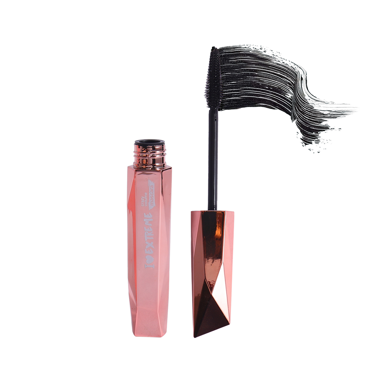 Monaya M004 I Love Extreme Crazy Volume Mascara, Long-Lasting Zero-Smudge Lengthening Mascara ( M102 ) # M003-Black