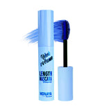Velvet Mascara – Blue Color, Volumizing & Defining Lashes, Long-Lasting - M016