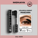 Waterproof Mascara – Volume & Length, Smudge-Proof Long-Lasting Formula - M019