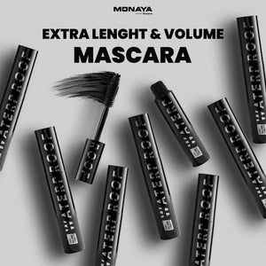 Waterproof Mascara – Volume & Length, Smudge-Proof Long-Lasting Formula - M019