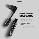 Waterproof Mascara – Volume & Length, Smudge-Proof Long-Lasting Formula - M019
