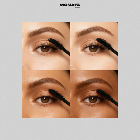 Waterproof Mascara – Volume & Length, Smudge-Proof Long-Lasting Formula - M019