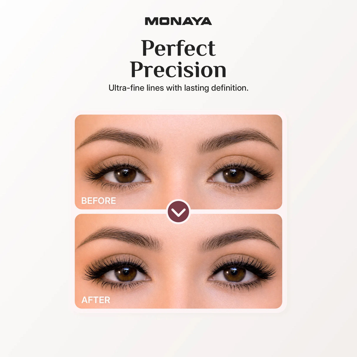 Waterproof Mascara – Volume & Length, Smudge-Proof Long-Lasting Formula - M019